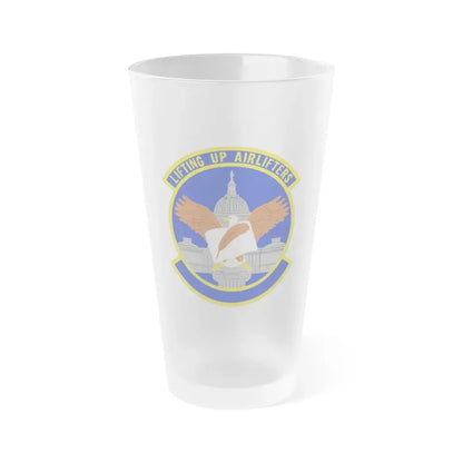 459 Force Support Squadron AFRC (U.S. Air Force) Frosted Pint Glass 16oz Default Title - Go Mug Yourself