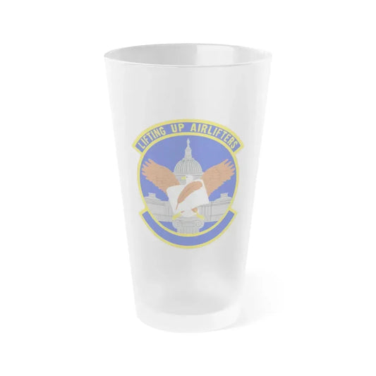 459 Force Support Squadron AFRC (U.S. Air Force) Frosted Pint Glass 16oz Default Title - Go Mug Yourself