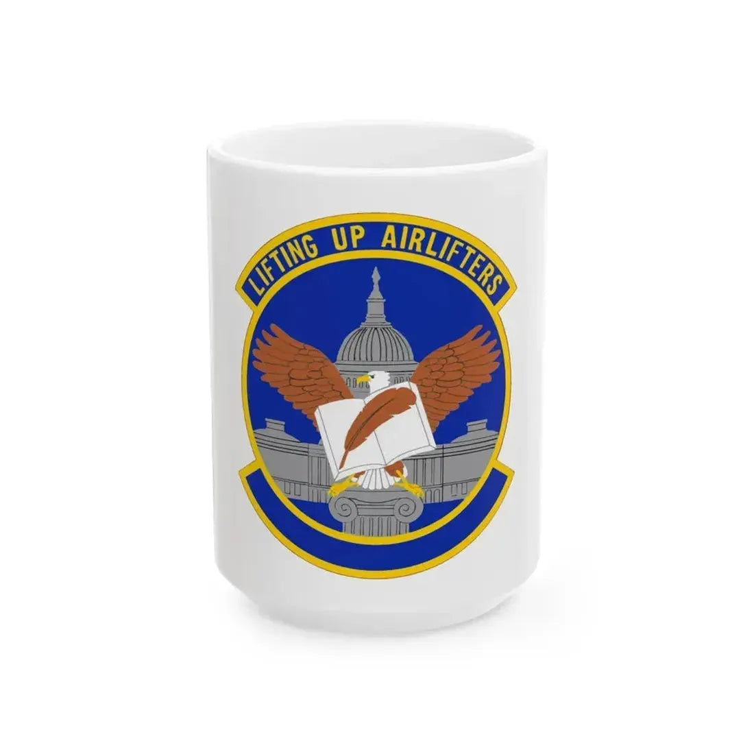 459 Force Support Squadron AFRC (U.S. Air Force) White Coffee Mug 15oz - Go Mug Yourself