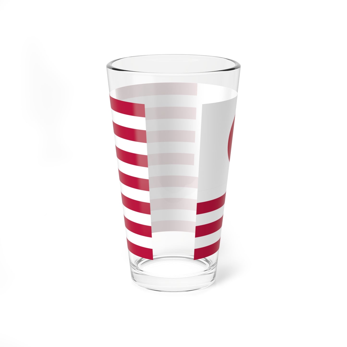 American-Japanese flag (Japan) Pint Glass 16oz