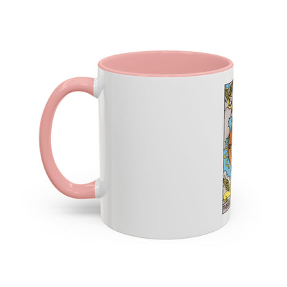 Wheel of Fortune (Tarot Card) Accent Coffee Mug