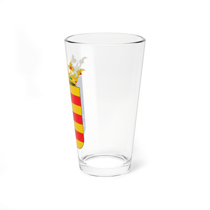 Escudo de Alcaine Teruel (Spain) (Coat of Arms) Pint Glass 16oz