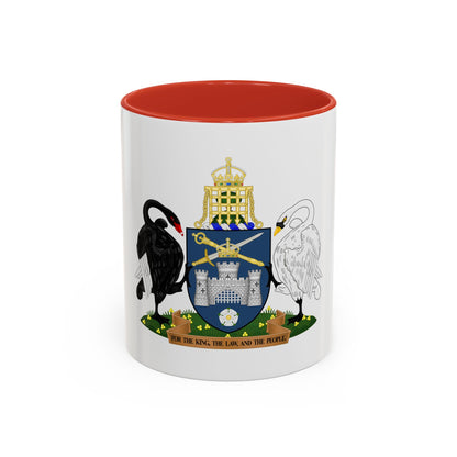 Coat of Arms of the Australian Capital Territory - Accent Coffee Mug