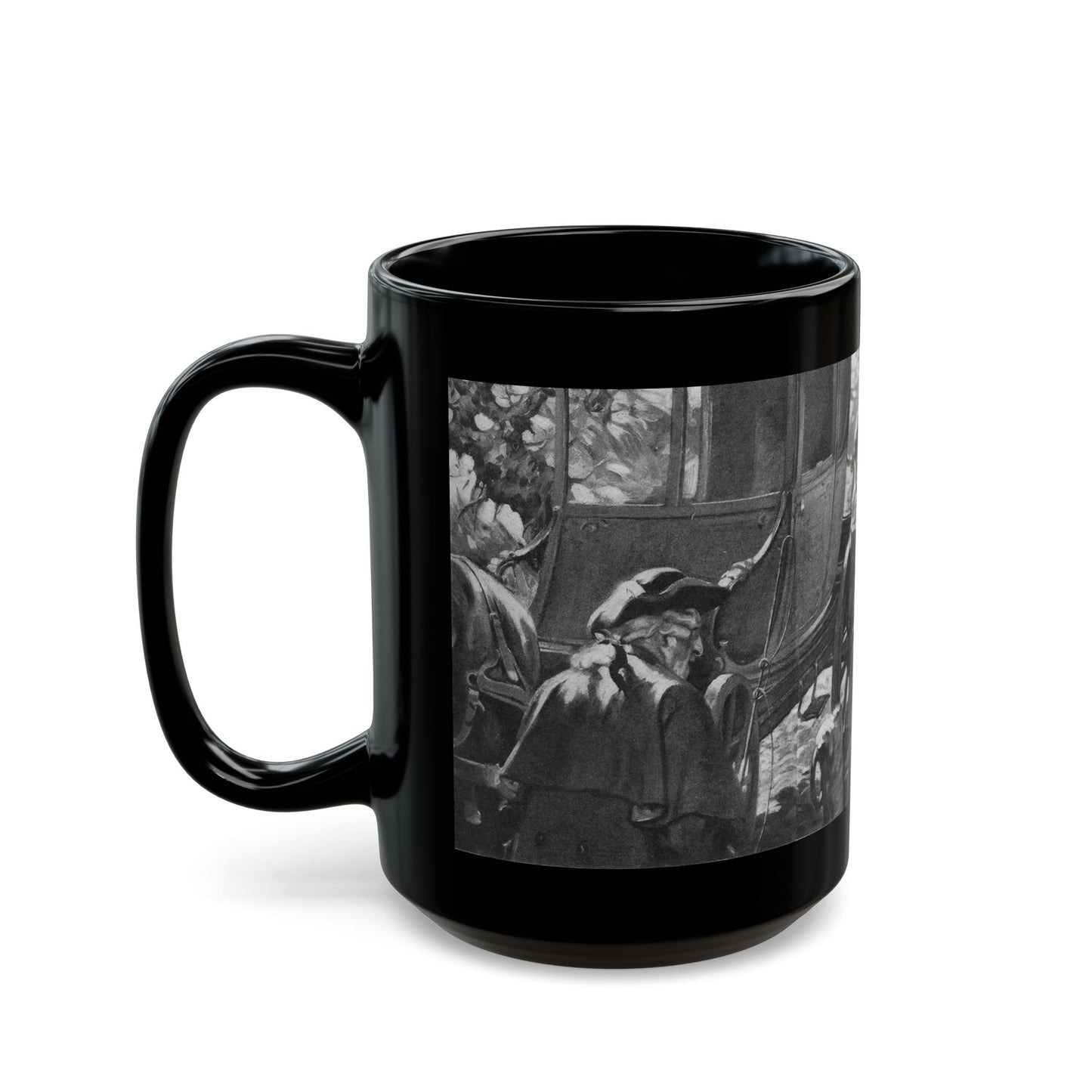 Casanova's Women - Henriette, Liberty magazine, September 18, 1937 - Black Coffee Mug-Go Mug Yourself