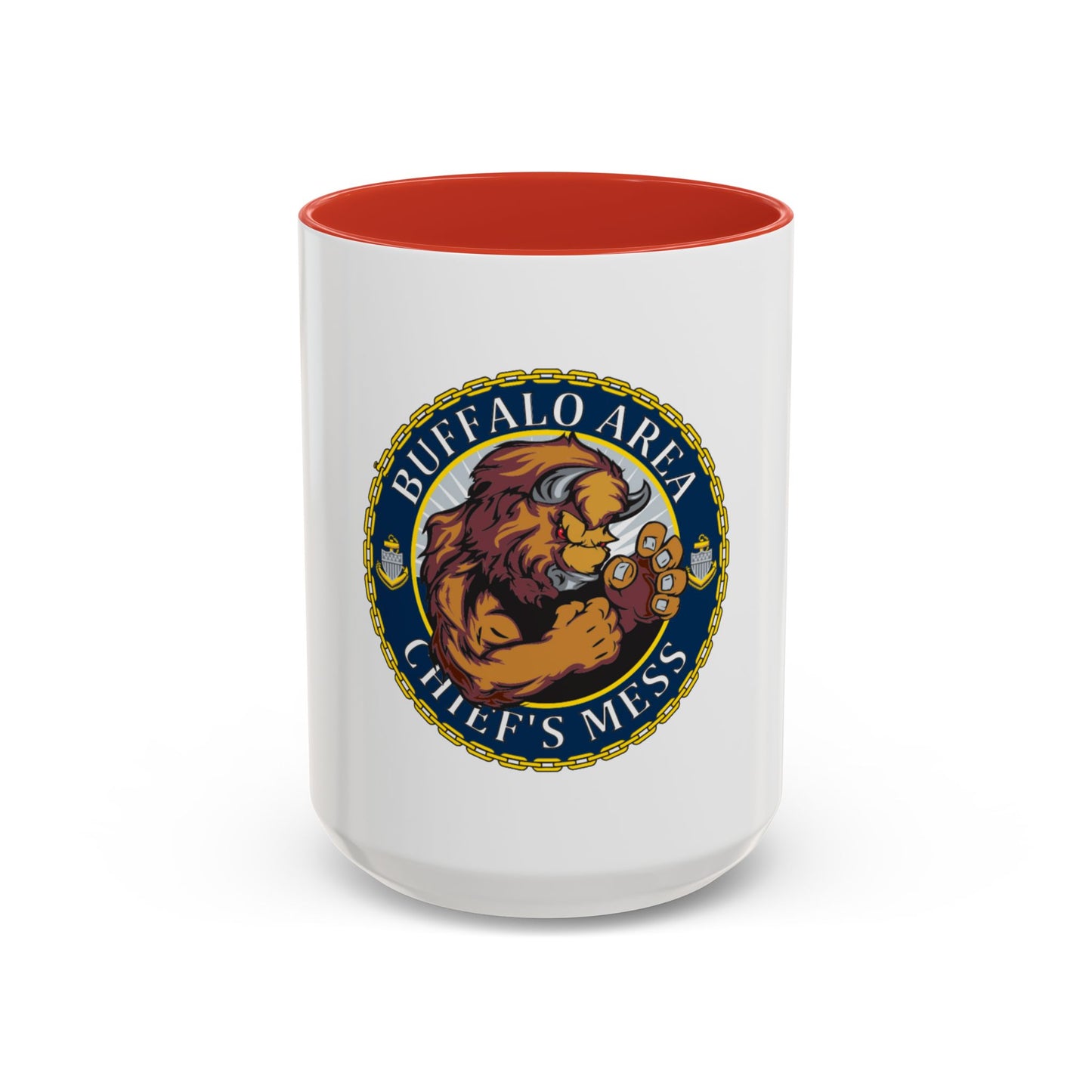 USCG Buffalo Area Cheifs Mess (U.S. Coast Guard) Accent Coffee Mug