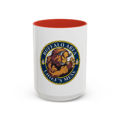 USCG Buffalo Area Cheifs Mess (U.S. Coast Guard) Accent Coffee Mug