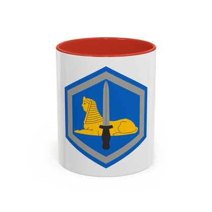 66 Military Intelligence Brigade (U.S. Army) Accent Coffee Mug