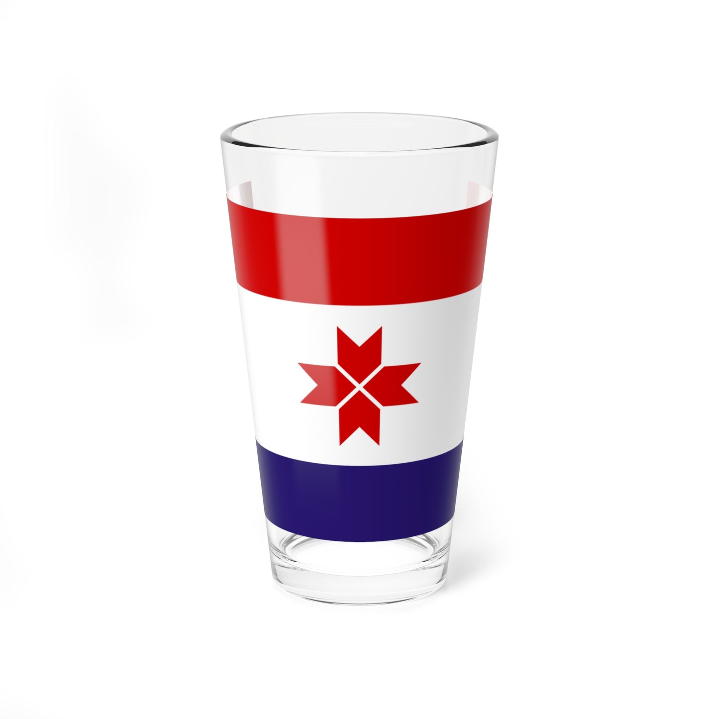 Flag of Mordovia (Russia) Pint Glass 16oz