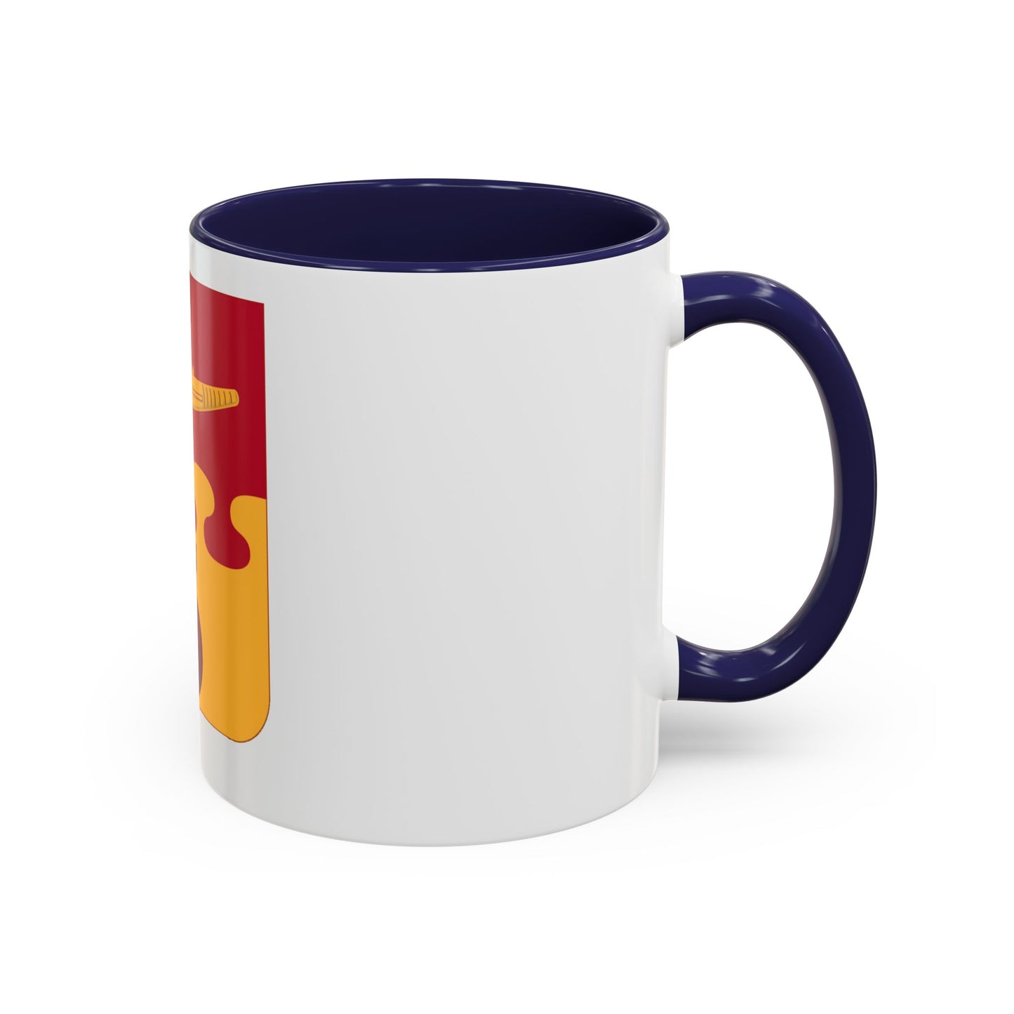 675th Airborne Field Artillery Battalion v2 (U.S. Army) Accent Coffee Mug