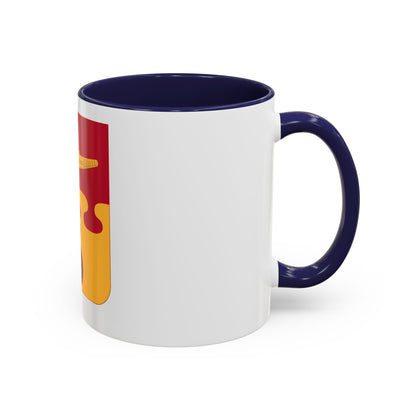 675th Airborne Field Artillery Battalion v2 (U.S. Army) Accent Coffee Mug