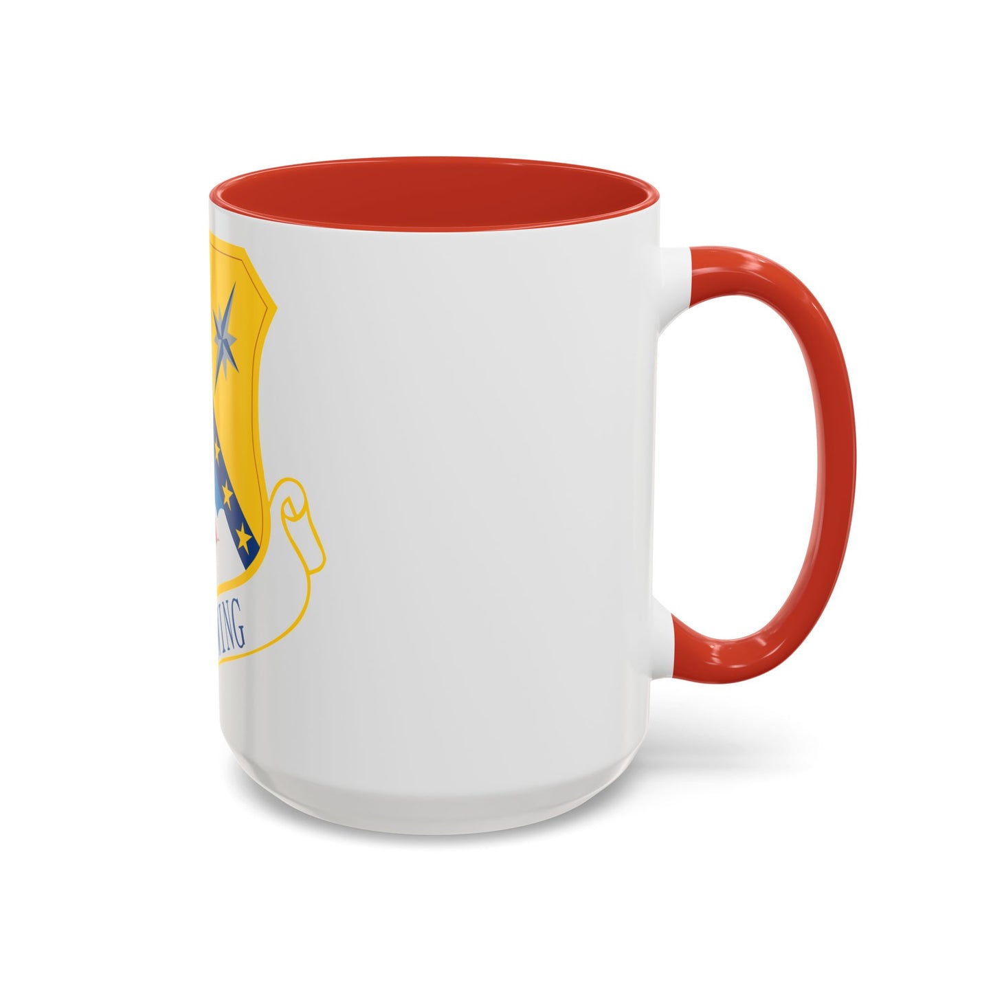 168th Wing emblem (U.S. Air Force) Accent Coffee Mug