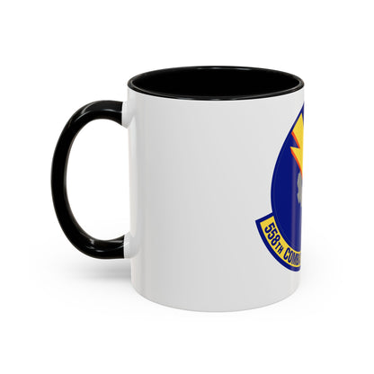 558th Combat Sustainment Squadron (U.S. Air Force) Accent Coffee Mug
