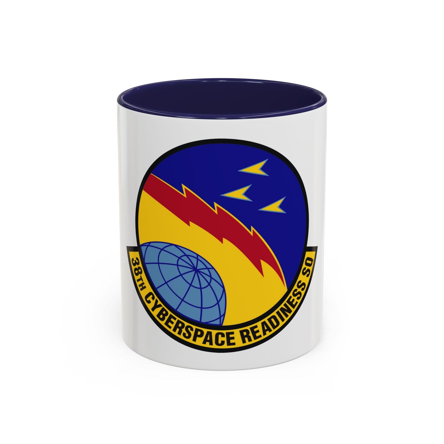 38th Cyberspace Readiness Squadron (U.S. Air Force) Accent Coffee Mug