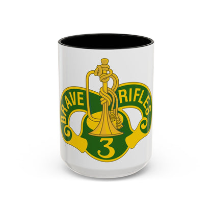 3 Cavalry Regiment 2 (U.S. Army) Accent Coffee Mug