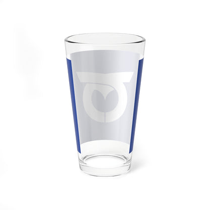 Flag of Ikusaka Nagano (Japan) Pint Glass 16oz