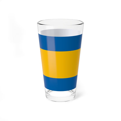 Flag of Csomor (Hungary) Pint Glass 16oz