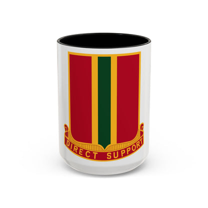 637th Field Artillery Battalion (U.S. Army) Accent Coffee Mug