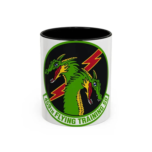 459th Flying Training Squadron (U.S. Air Force) Accent Coffee Mug 11oz Black - Go Mug Yourself