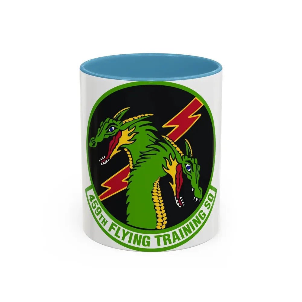 459th Flying Training Squadron (U.S. Air Force) Accent Coffee Mug 11oz Light Blue - Go Mug Yourself