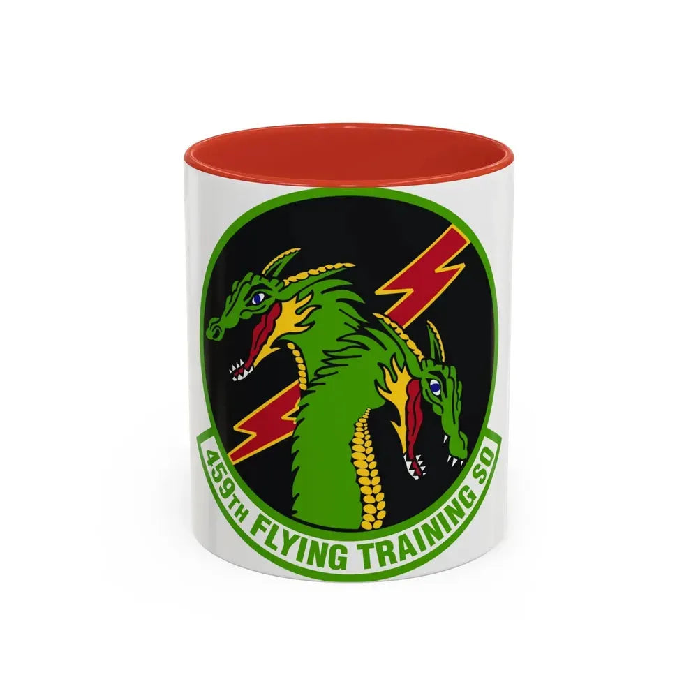 459th Flying Training Squadron (U.S. Air Force) Accent Coffee Mug 11oz Red - Go Mug Yourself