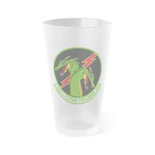 459th Flying Training Squadron (U.S. Air Force) Frosted Pint Glass 16oz 16oz Frosted - Go Mug Yourself
