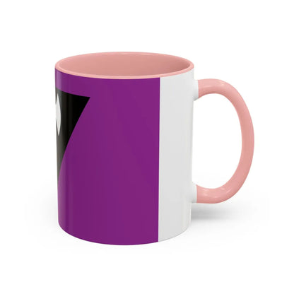 Labrys Lesbian Pride Flag - Accent Coffee Mug-Go Mug Yourself