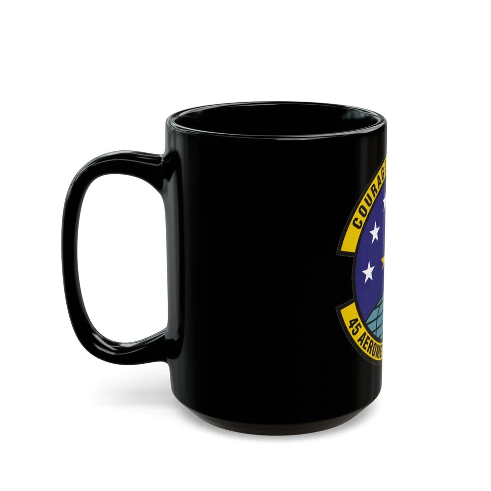 45th Aeromedical Dental Squadron (U.S. Air Force) Black Coffee Mug-Go Mug Yourself