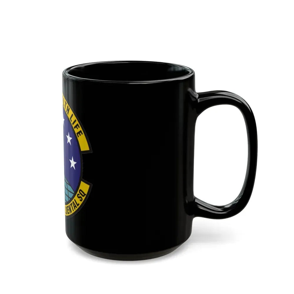 45th Aeromedical Dental Squadron (U.S. Air Force) Black Coffee Mug - Go Mug Yourself