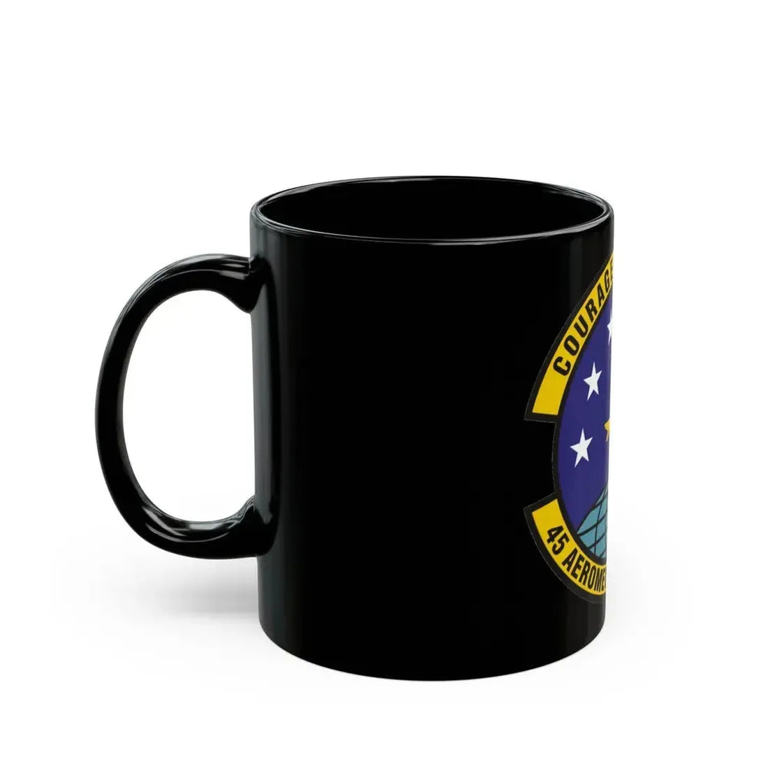 45th Aeromedical Dental Squadron (U.S. Air Force) Black Coffee Mug - Go Mug Yourself