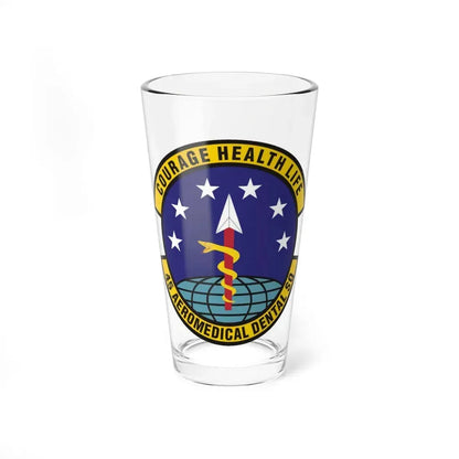 45th Aeromedical Dental Squadron (U.S. Air Force) Pint Glass 16oz 16oz - Go Mug Yourself