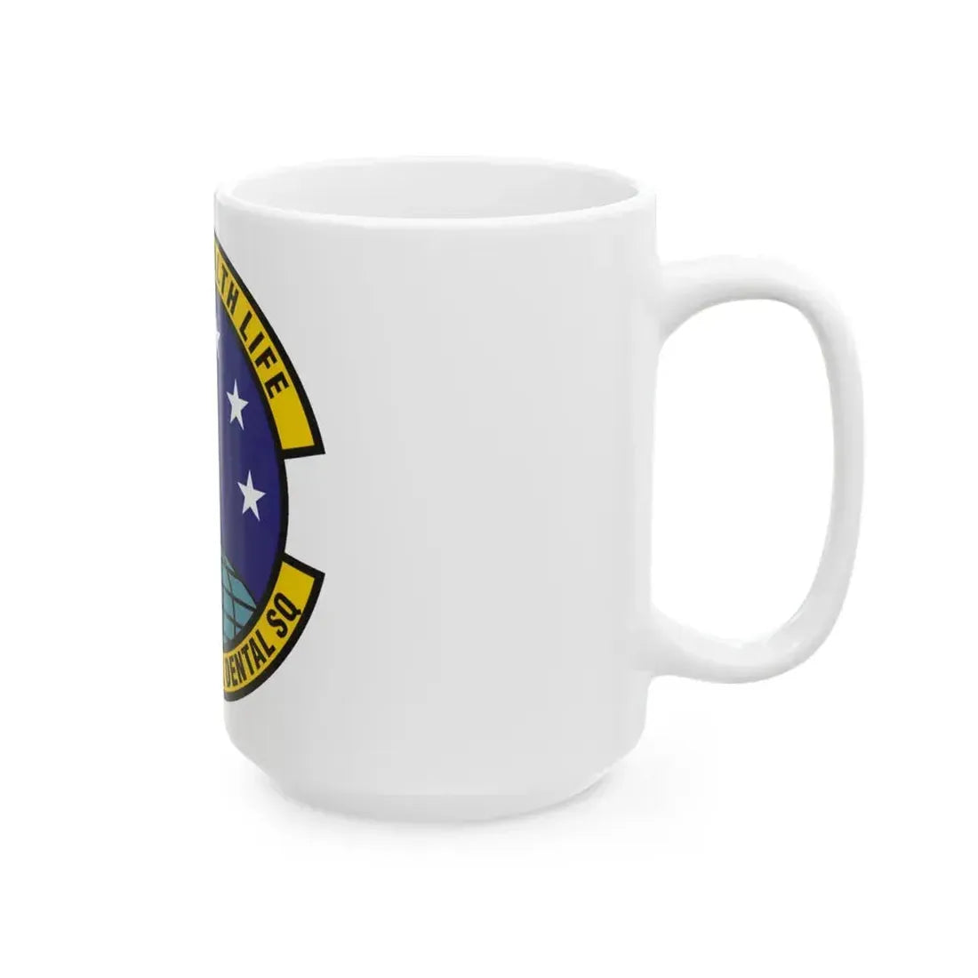 45th Aeromedical Dental Squadron (U.S. Air Force) White Coffee Mug - Go Mug Yourself