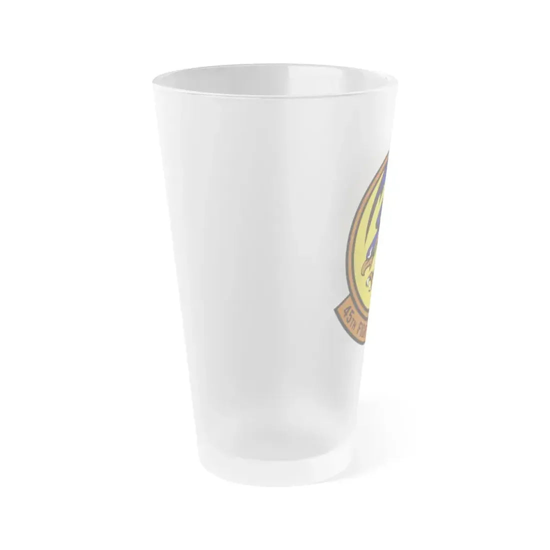45th Fighter Squadron (U.S. Air Force) Frosted Pint Glass 16oz - Go Mug Yourself