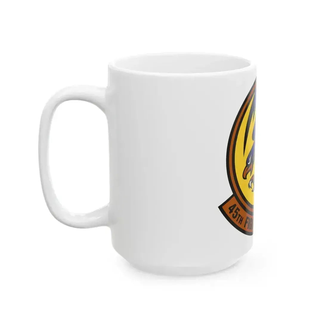 45th Fighter Squadron (U.S. Air Force) White Coffee Mug - Go Mug Yourself
