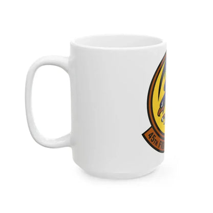 45th Fighter Squadron (U.S. Air Force) White Coffee Mug - Go Mug Yourself