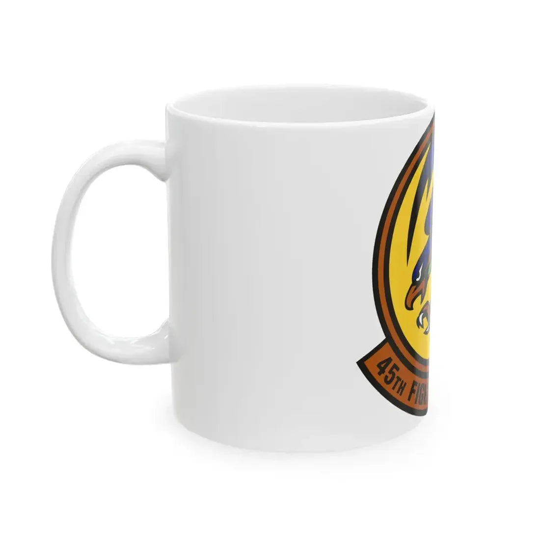 45th Fighter Squadron (U.S. Air Force) White Coffee Mug - Go Mug Yourself
