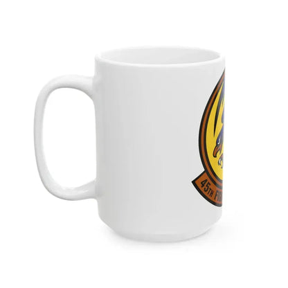 45th Fighter Squadron (U.S. Air Force) White Coffee Mug - Go Mug Yourself