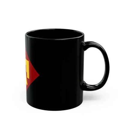 45th Infantry insignia thunderbird (U.S. Army) Black Coffee Mug - Go Mug Yourself