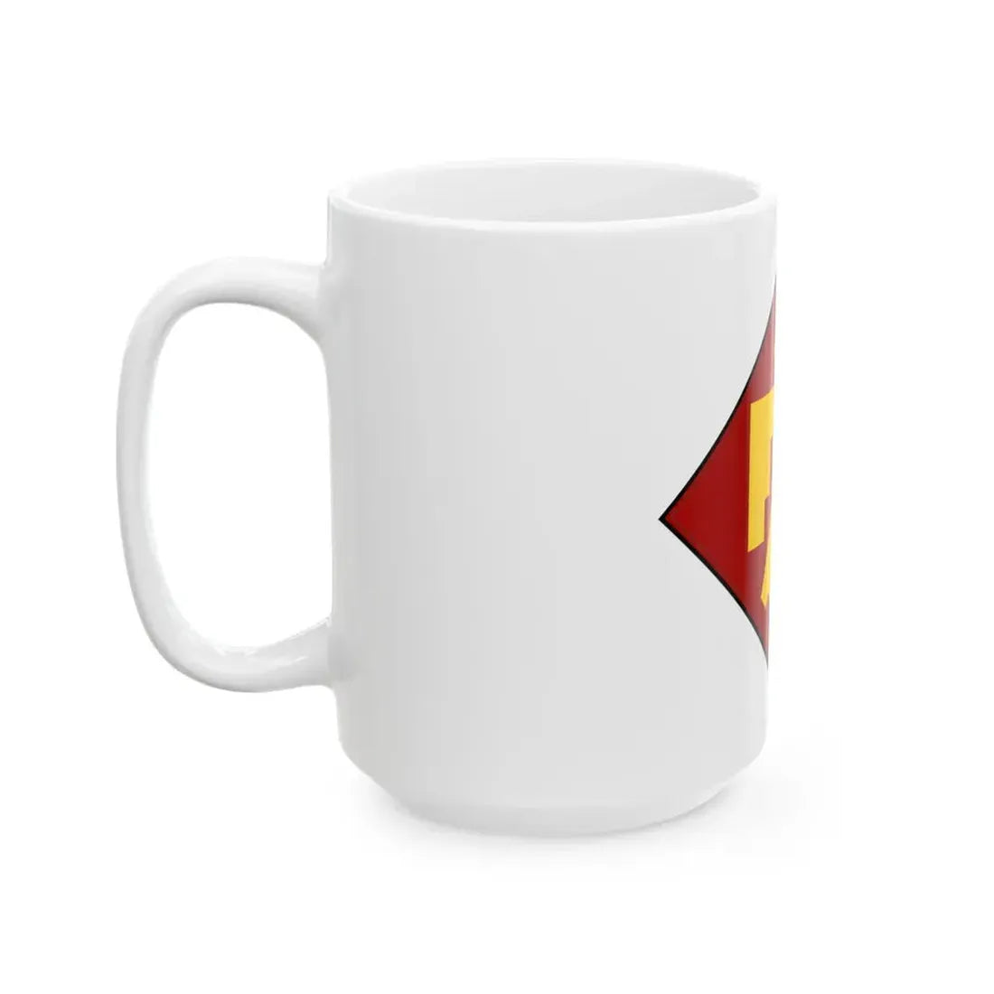 45th Infantry insignia thunderbird (U.S. Army) White Coffee Mug - Go Mug Yourself