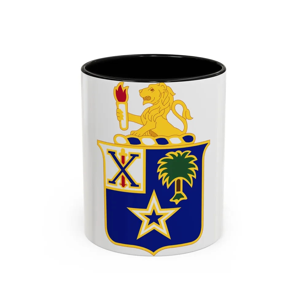 45th Infantry Regiment (U.S. Army) Accent Coffee Mug-11oz-Black-Go Mug Yourself