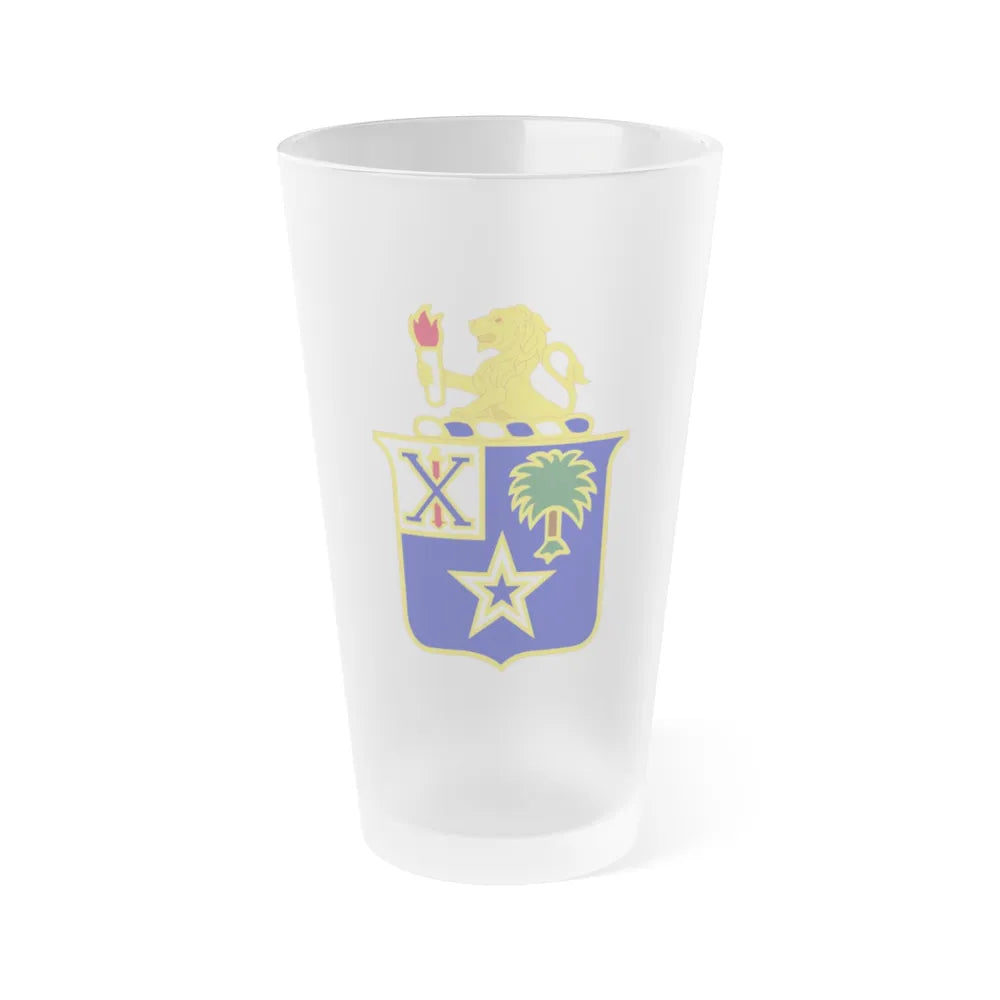 45th Infantry Regiment (U.S. Army) Frosted Pint Glass 16oz-Go Mug Yourself