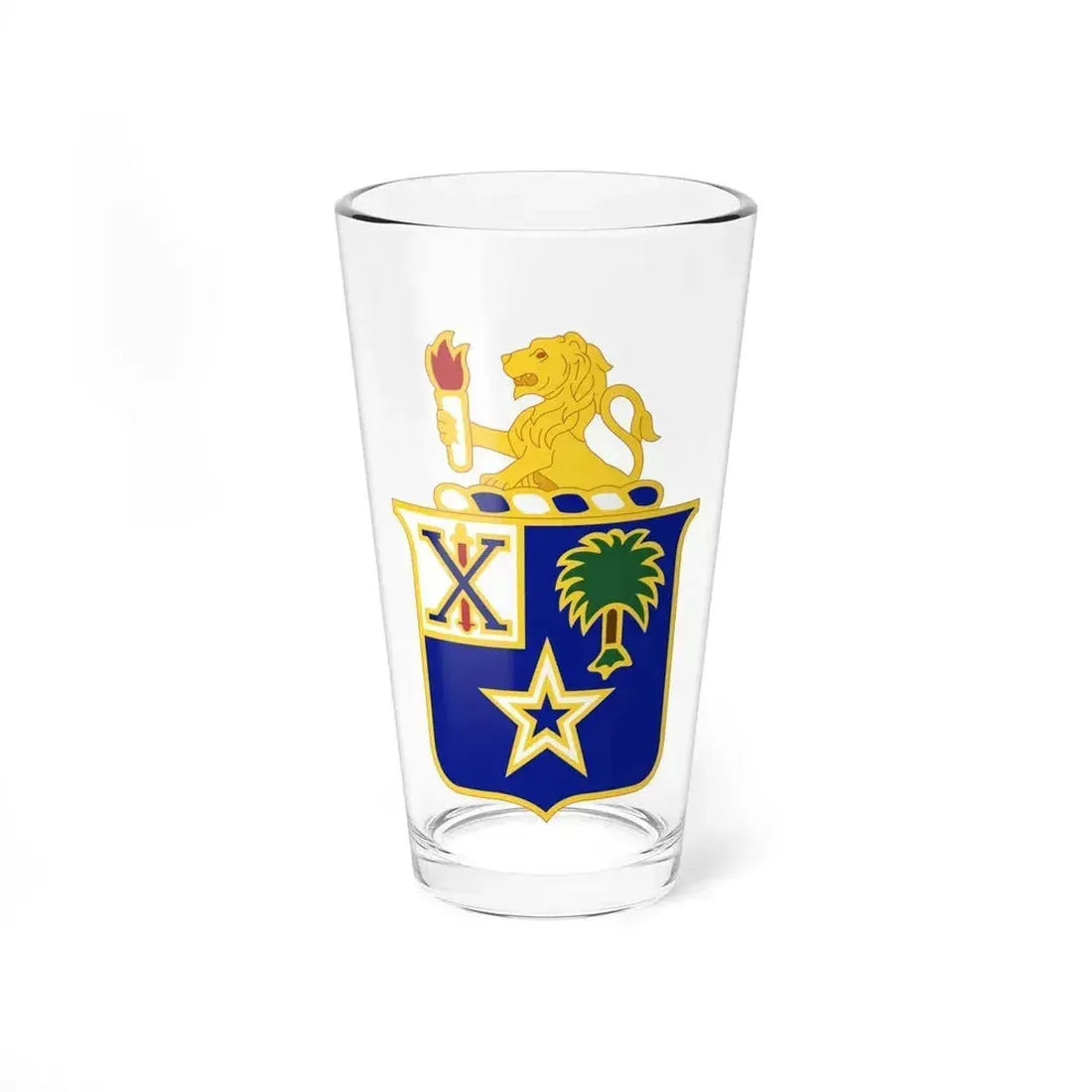 45th Infantry Regiment (U.S. Army) Pint Glass 16oz 16oz - Go Mug Yourself