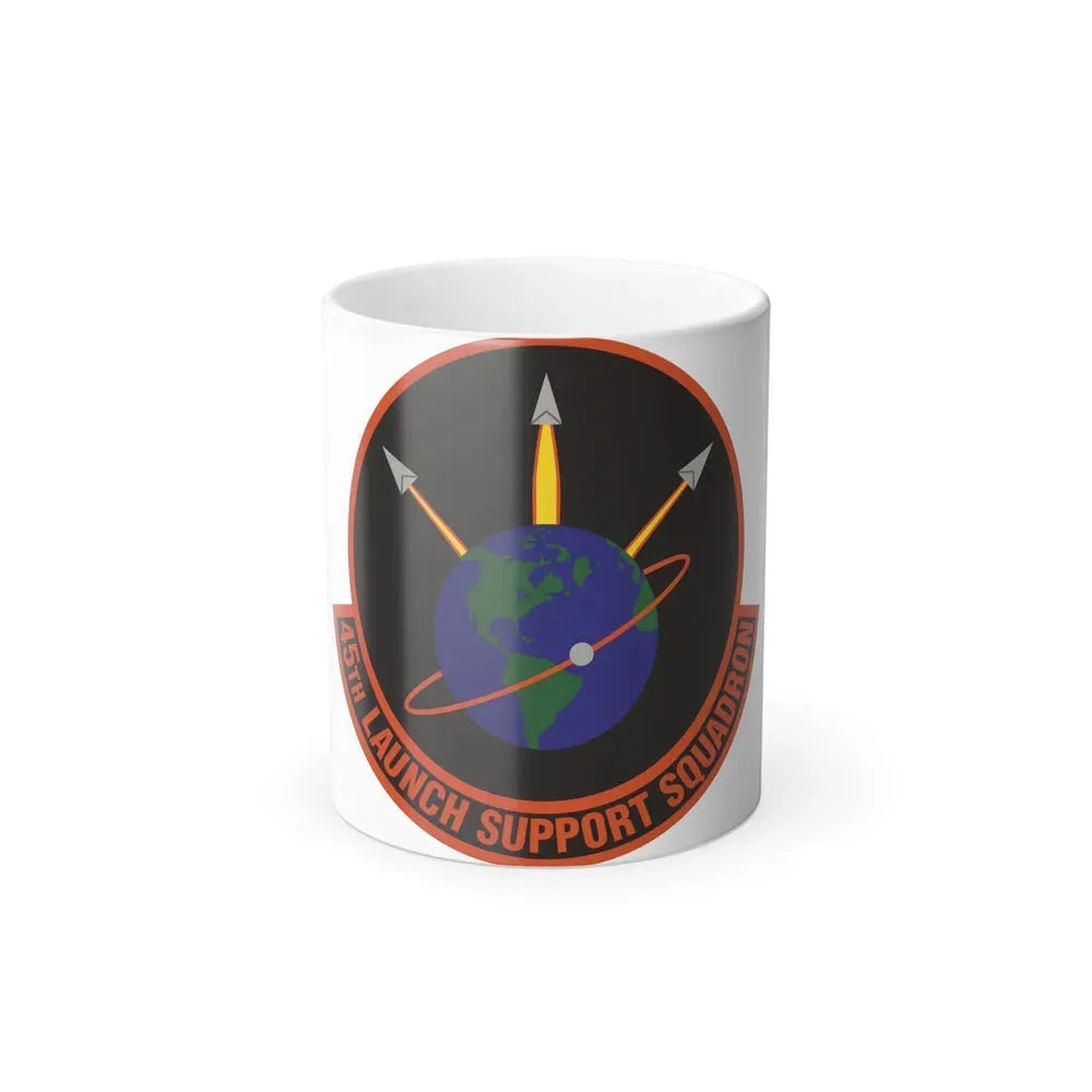 45th Launch Support Squadron (U.S. Air Force) Color Changing Coffee Mug 11oz - Go Mug Yourself