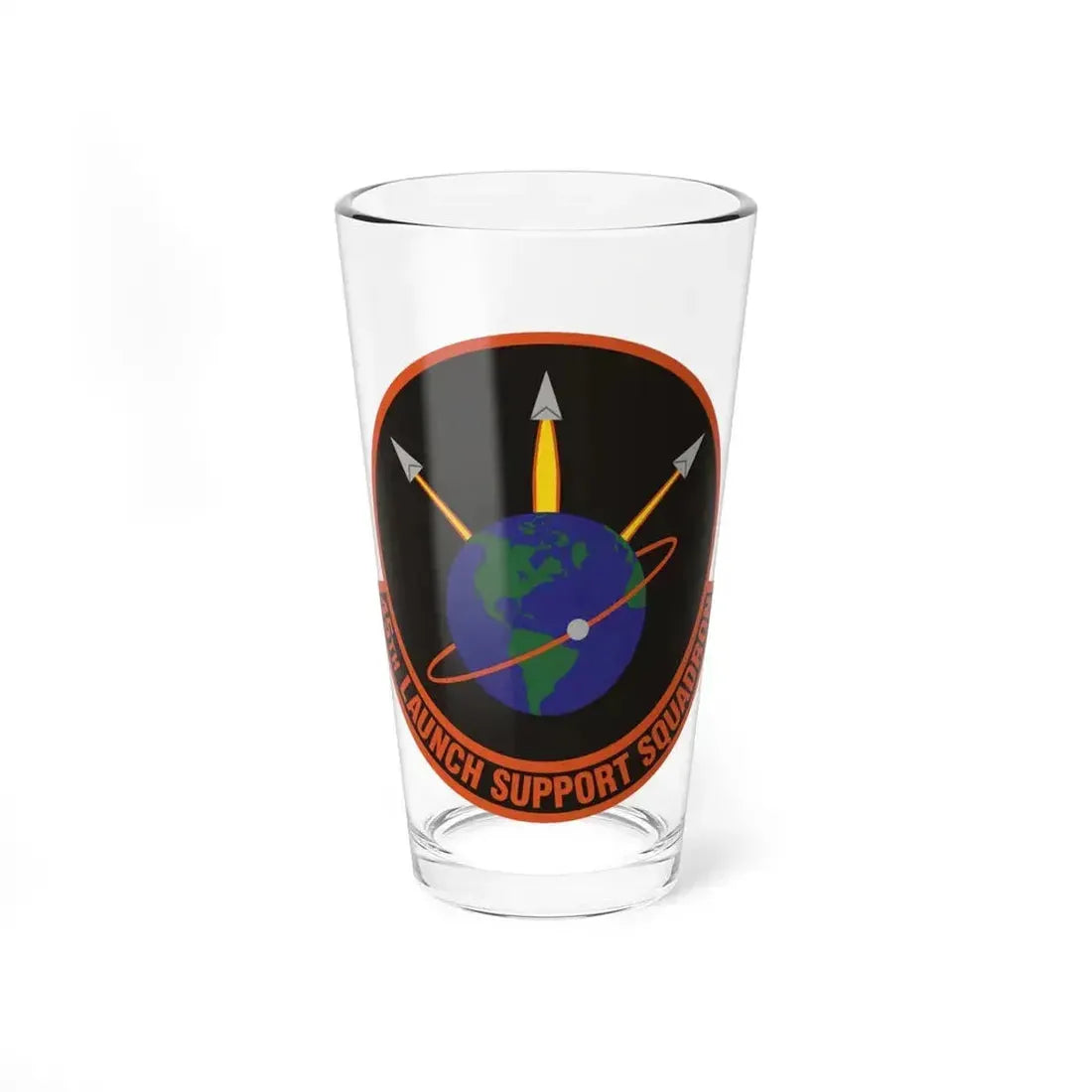 45th Launch Support Squadron (U.S. Air Force) Pint Glass 16oz - Go Mug Yourself
