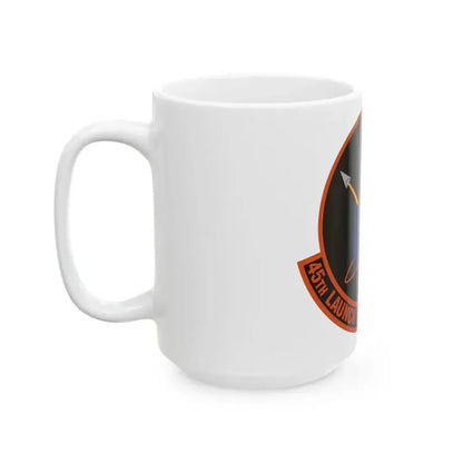 45th Launch Support Squadron (U.S. Air Force) White Coffee Mug - Go Mug Yourself