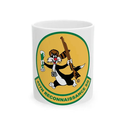 45th Reconnaissance SQ (U.S. Air Force) White Coffee Mug 11oz - Go Mug Yourself