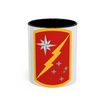 45th Sustainment Brigade (U.S. Army) Accent Coffee Mug-11oz-Black-Go Mug Yourself