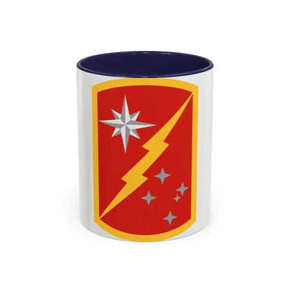 45th Sustainment Brigade (U.S. Army) Accent Coffee Mug 11oz Navy - Go Mug Yourself