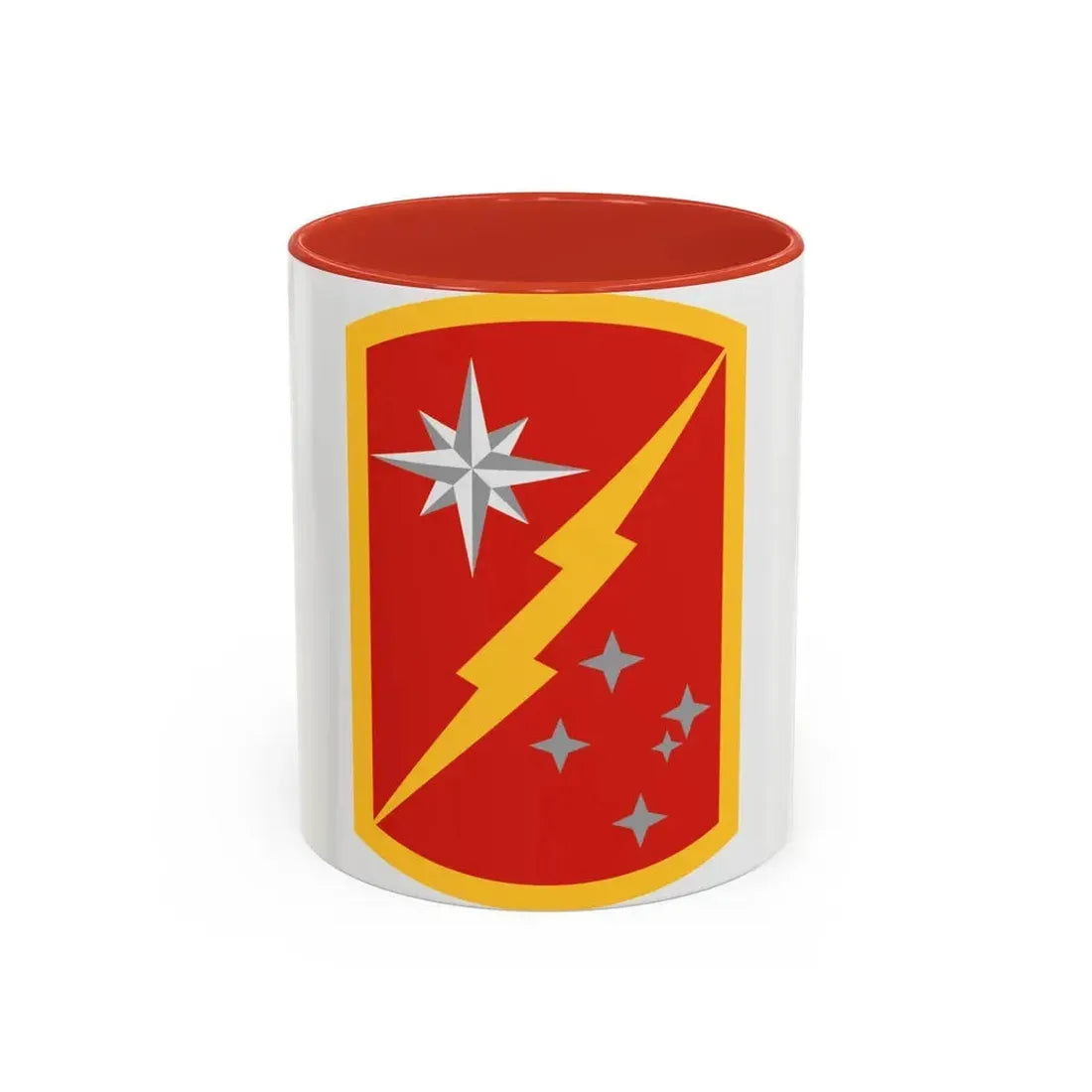 45th Sustainment Brigade (U.S. Army) Accent Coffee Mug 11oz Red - Go Mug Yourself