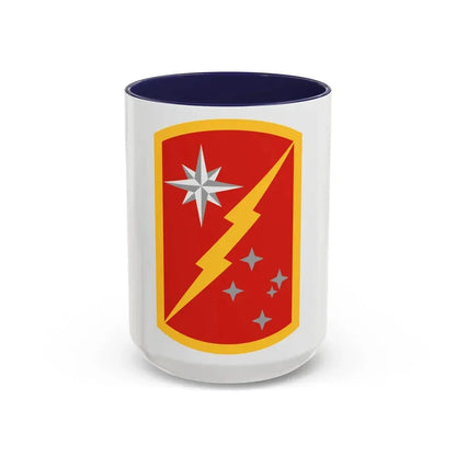 45th Sustainment Brigade (U.S. Army) Accent Coffee Mug 15oz Navy - Go Mug Yourself