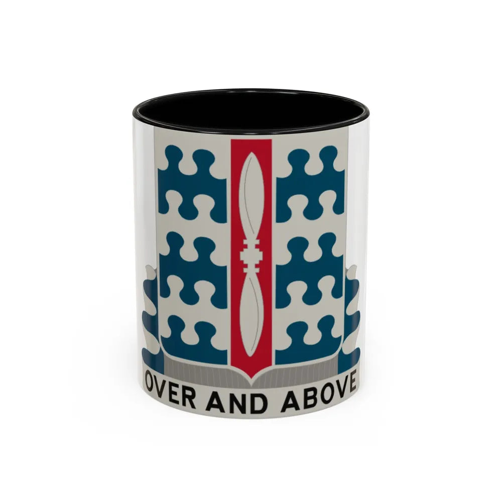 46 Aviation Battalion (U.S. Army) Accent Coffee Mug-11oz-Black-Go Mug Yourself